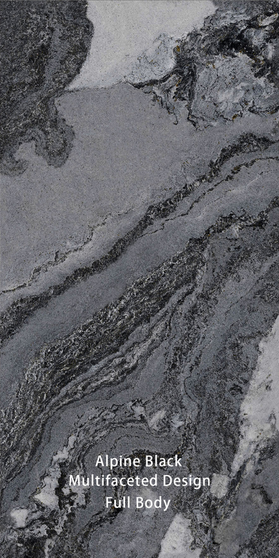 Pietra moderna look porcellana pavimenti e pareti con finitura lucida o opaca