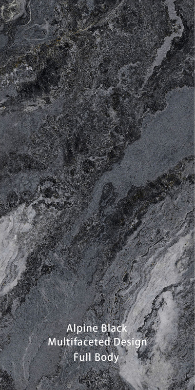 Pietra moderna look porcellana pavimenti e pareti con finitura lucida o opaca
