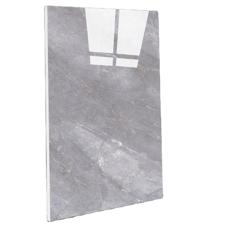 Piastrelle da parete con texture di marmo - Piastrelle moderne da 60 x 120 cm per un bagno elegante