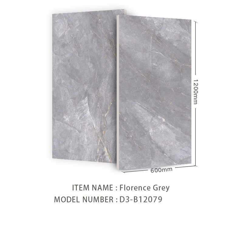 Piastrelle da parete con texture di marmo - Piastrelle moderne da 60 x 120 cm per un bagno elegante