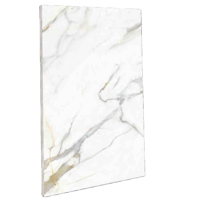 Bianco e oro 900x1800MM Piastrelle di porcellana di superficie rocciosa per decorazioni moderne
