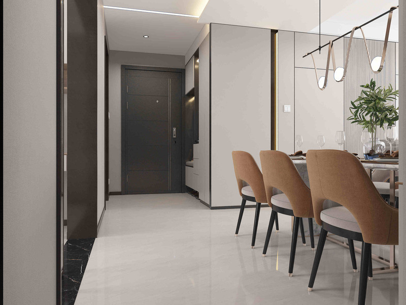 Piastrelle di porcellana eleganti in stile moderno con effetto di pietra 600x1200mm in finitura matt/brillante