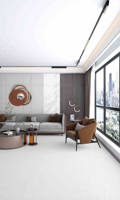 800x800mm Pietra look Moderne piastrelle di porcellana per la decorazione dei muri del pavimento