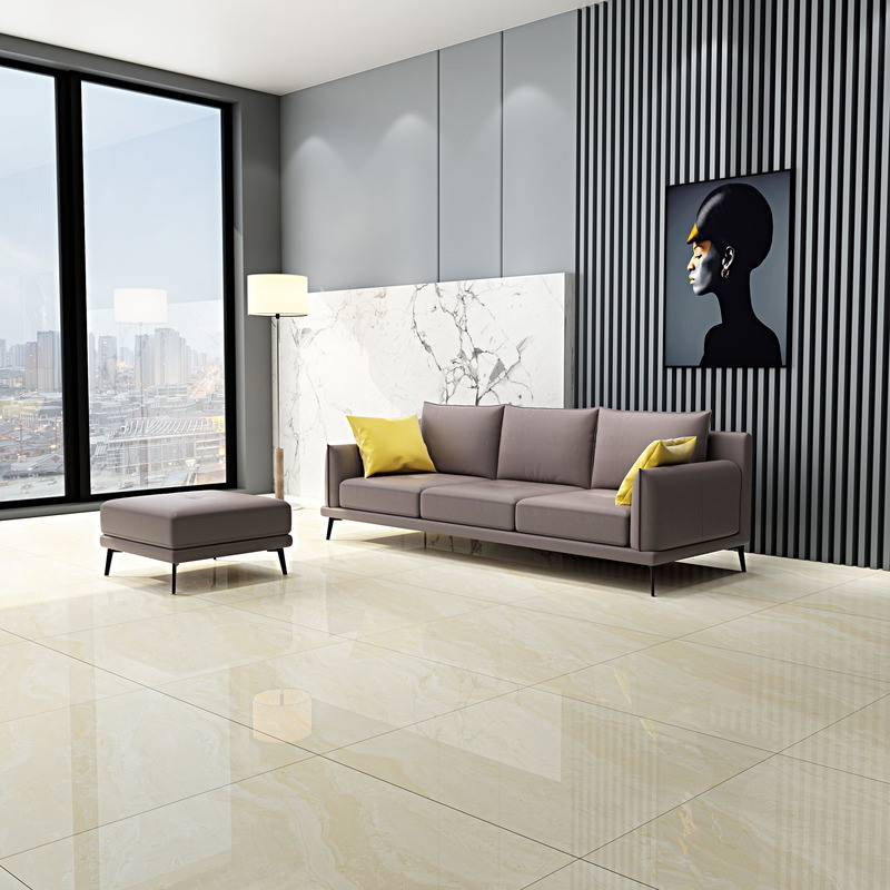 Pietra resistente all'usura look porcellana piastrelle per pavimenti interni esterni moderni